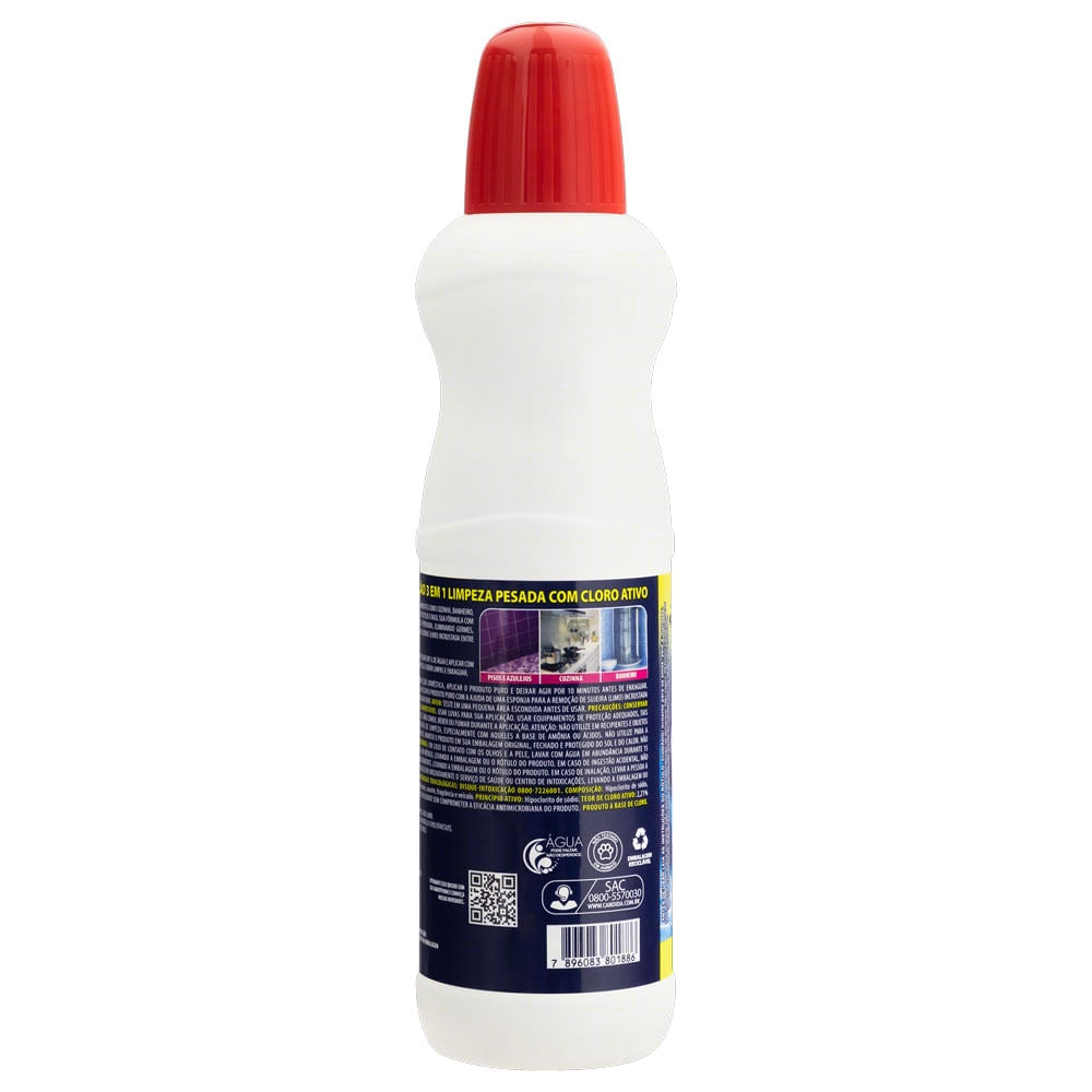 Encontraproduto.com.br - Limpador Limpeza Pesada 500ml Super Cândida