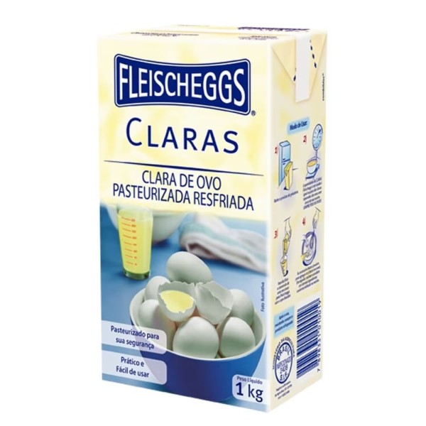 Encontraproduto.com.br - Clara De Ovo Pasteurizada Resfriada Fleisheggs 1 Kg