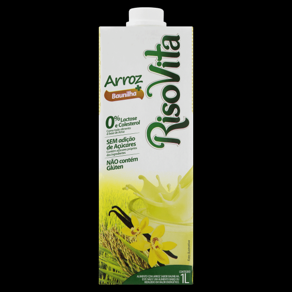 Encontraproduto.com.br - Bebida à Base de Arroz Baunilha RisoVita Caixa 1l