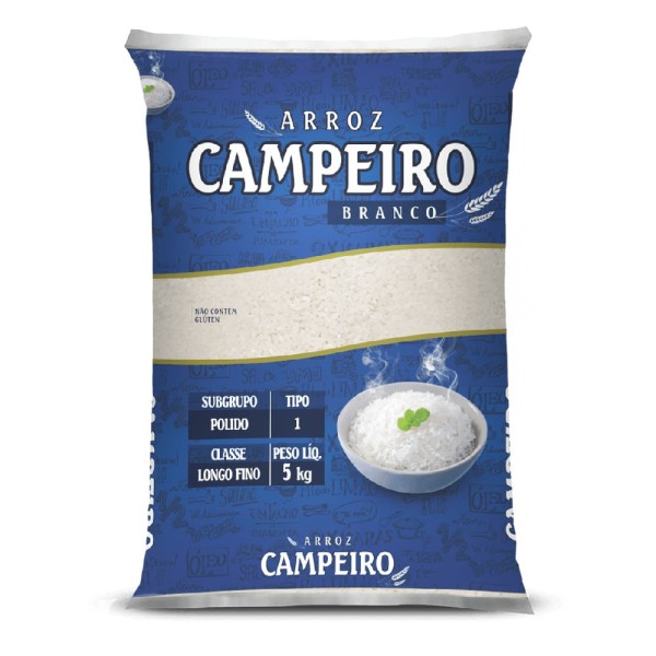 Encontraproduto.com.br - Arroz Campeiro Tipo 1 Pacote com 5kg