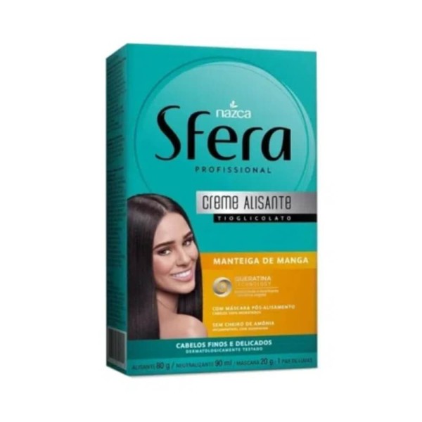 Encontraproduto.com.br - Kit Alisante Nazca Sfera Profissional Manga E Queratina