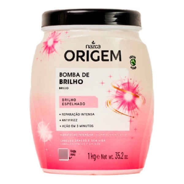 Creme De Hidratação Intensiva Nazca Origem 1kg Brilho De Verniz