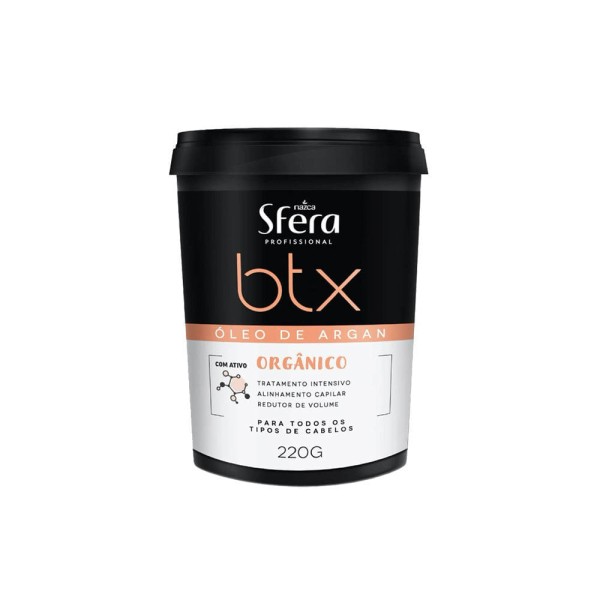 Encontraproduto.com.br - Botox Orgânico Óleo De Argan Nazca Sfera Profissional Todos Os Tipos De Cabelos 220g