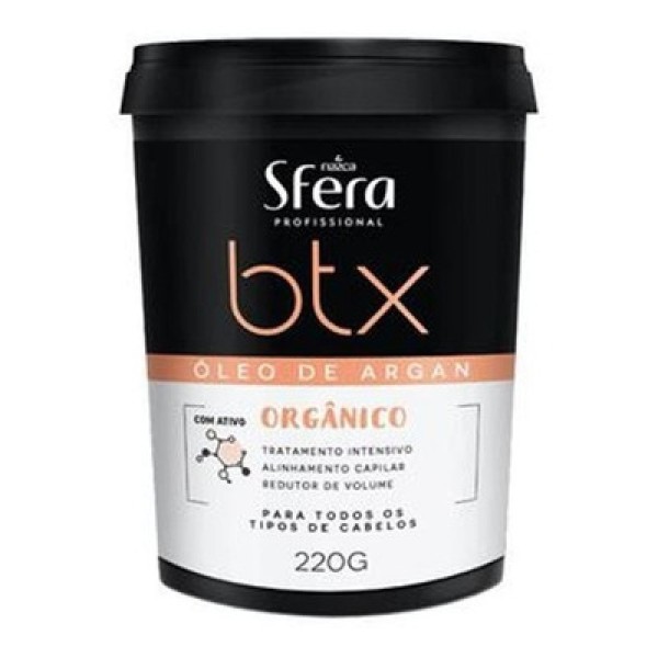 Encontraproduto.com.br - Botox Orgânico Óleo De Argan Nazca Sfera Profissional Todos Os Tipos De Cabelos 220g