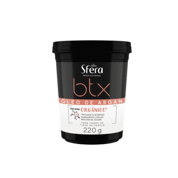 Encontraproduto.com.br - Botox Orgânico Óleo De Argan Nazca Sfera Profissional Todos Os Tipos De Cabelos 220g