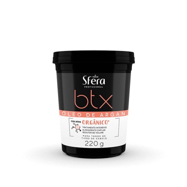 Encontraproduto.com.br - Botox Orgânico Óleo De Argan Nazca Sfera Profissional Todos Os Tipos De Cabelos 220g