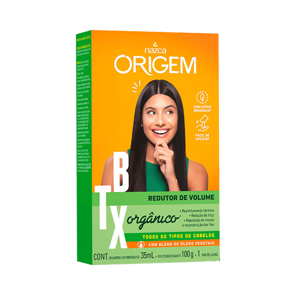 Encontraproduto.com.br - Btx Orgânico Origem Nazca Botox Todos Os Tipos de Cabelo