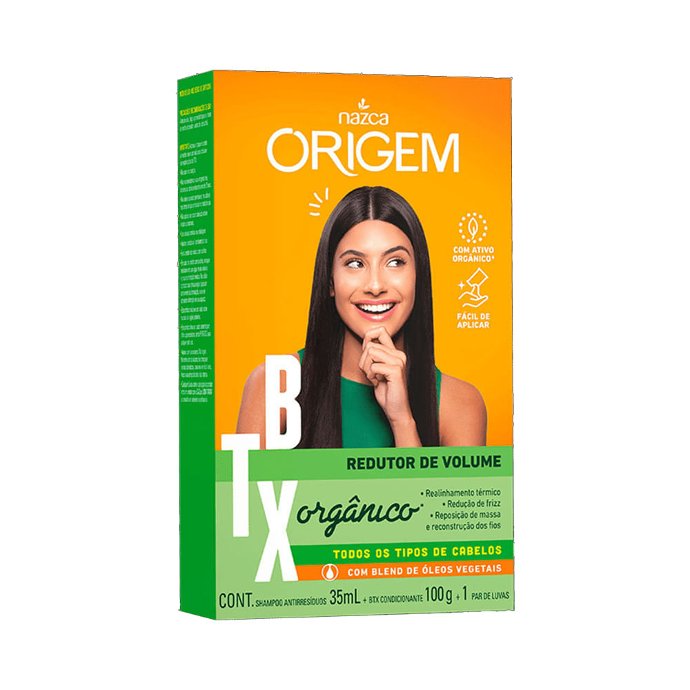Encontraproduto.com.br - Btx Orgânico Origem Nazca Botox Todos Os Tipos de Cabelo
