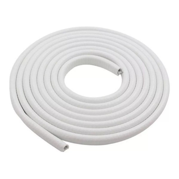 Encontraproduto.com.br - Protetor De Bordas De Porta Para Qualquer Veículo 5 M Branca