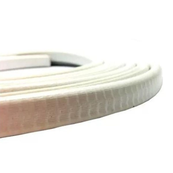 Encontraproduto.com.br - Borracha Protetora Borda Portas Carro Universal 10 M Branca