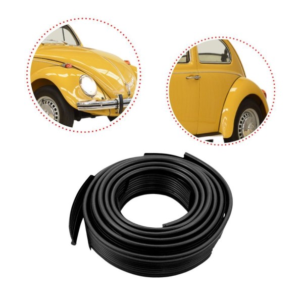 Encontraproduto.com.br - Kit Borracha Debrum Do Paralama 4 Peças Fusca 59 A 96 Preto - Un - 4