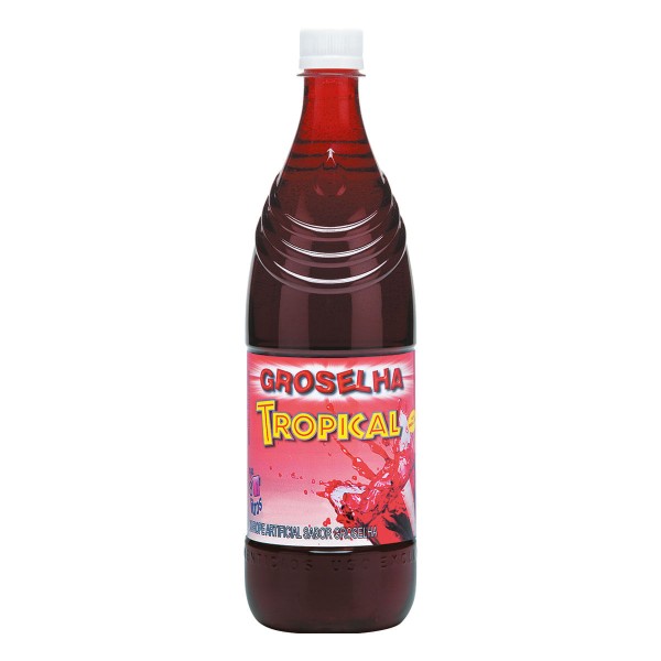 Encontraproduto.com.br - Xarope Concentrado Sabor Groselha Tropical 1 Litro