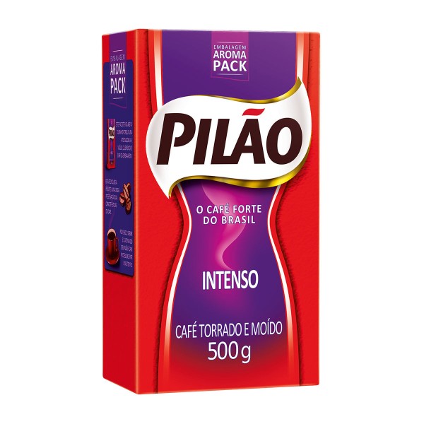 Encontraproduto.com.br - Café Torrado e Moído a Vácuo Intenso Pilão Pacote 500g