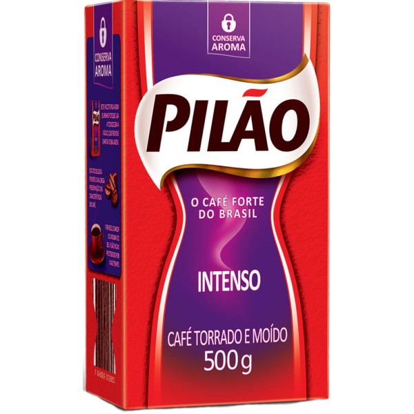 Encontraproduto.com.br - Café Torrado e Moído a Vácuo Intenso Pilão Pacote 500g