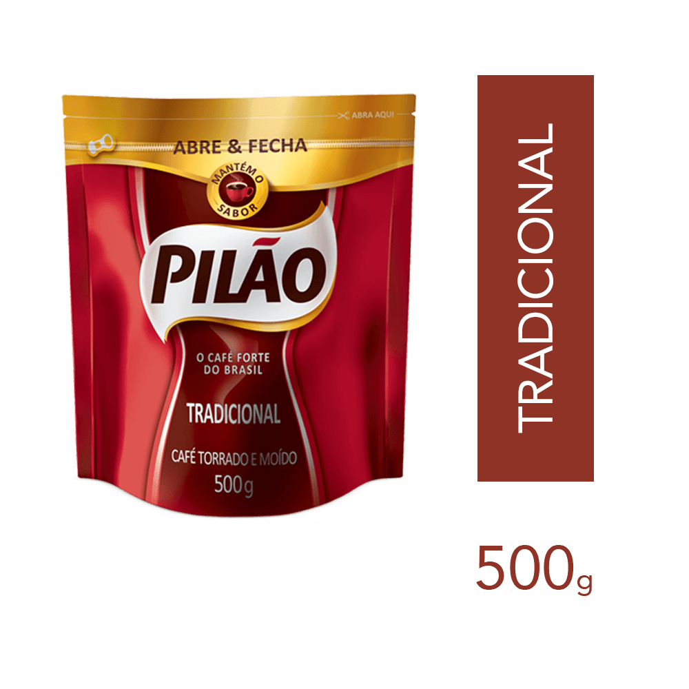 Encontraproduto.com.br - Café Pilão Tradicional Doy Bag com 500g
