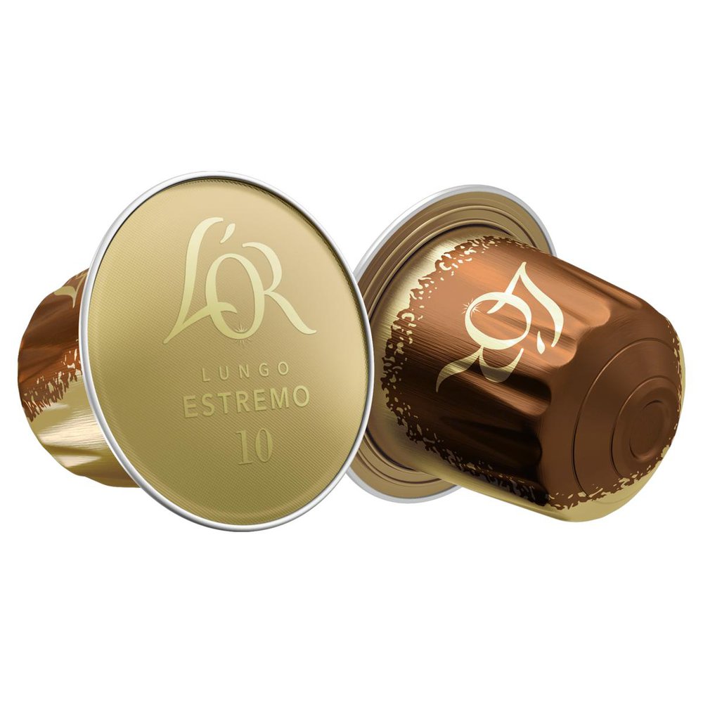 Encontraproduto.com.br - Café em Cápsulas LOR Lungo Estremo Caixeta com 52g