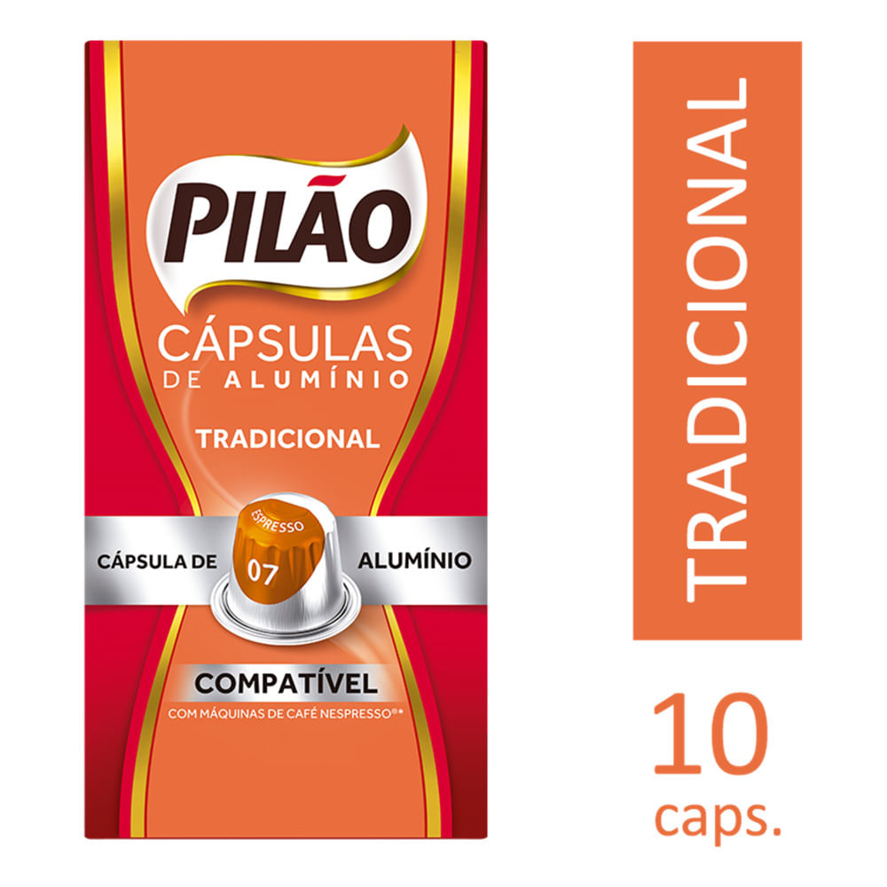 Cápsula de Café Espresso 7 10x5,2g Pilão