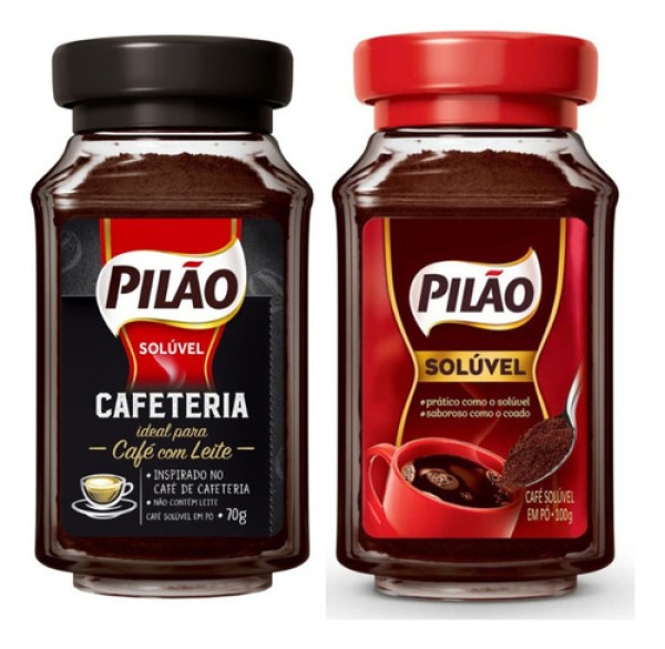 Café Solúvel Pilão 100g Tipo Coado