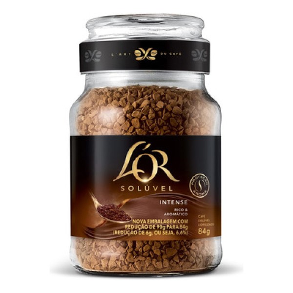 Encontraproduto.com.br - Café Solúvel LOR Intense Vidro com 90g