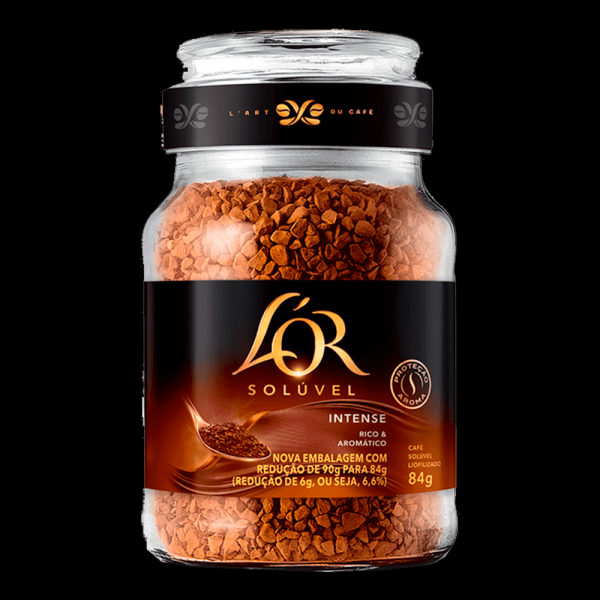Encontraproduto.com.br - Café Solúvel Lor Intense Vidro 84g
