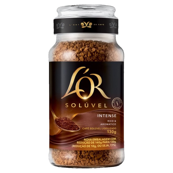 Café Solúvel Lor Intense Vidro 130g