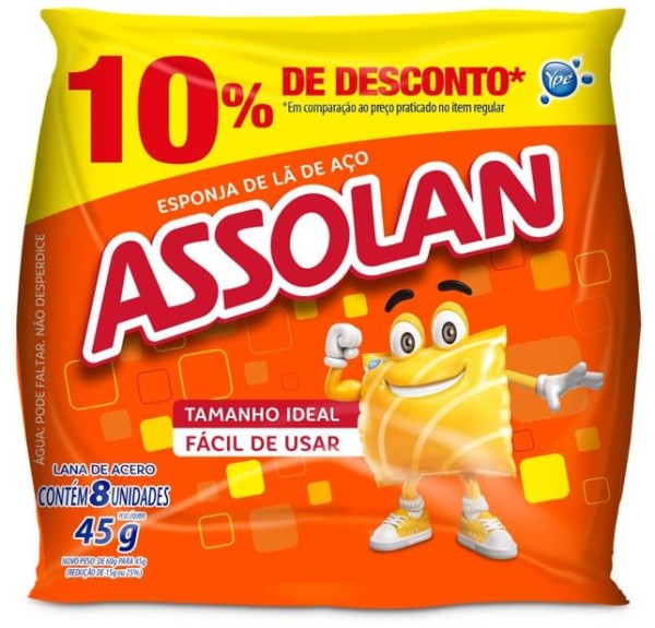 La De Aco Assolan 10%desconto 45G