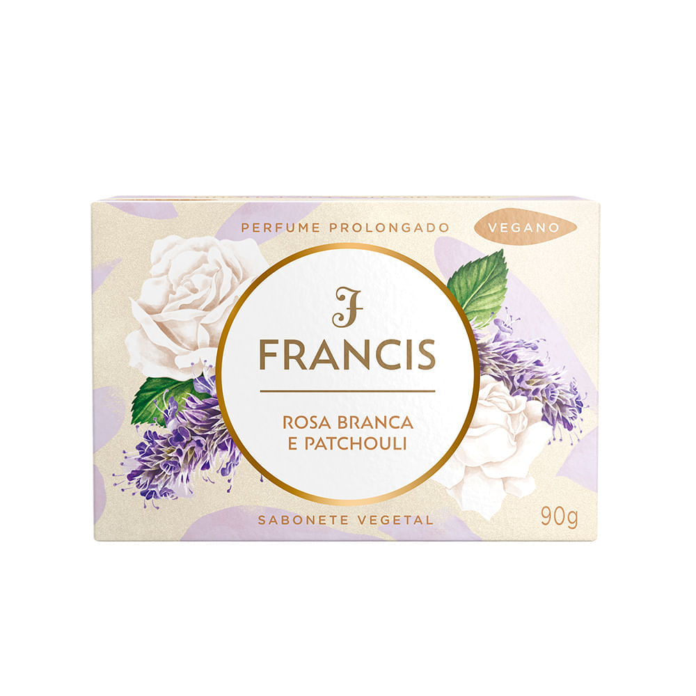 Encontraproduto.com.br - Sabonete Francis Clássico Branco Unidade com 90g
