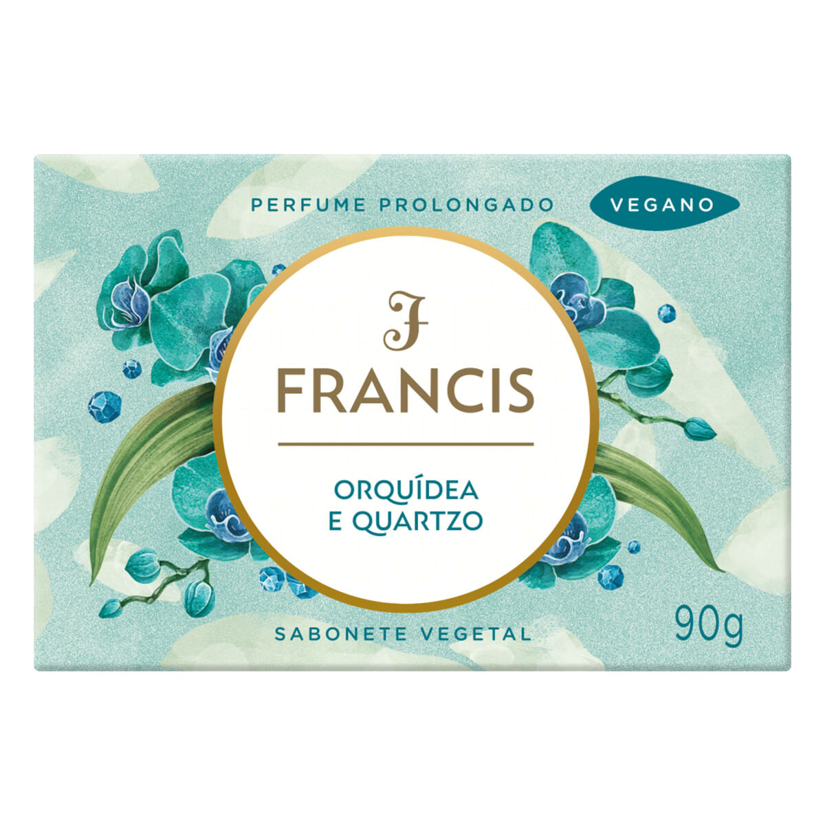 Sabonete Francis Clássico Azul Unidade com 90g