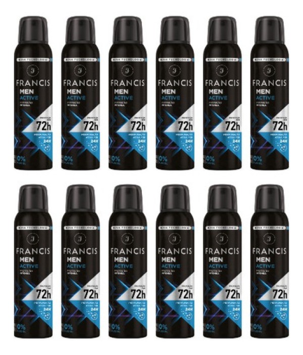 Desodorante Francis Hydratta Active Sport Aerossol 150mL