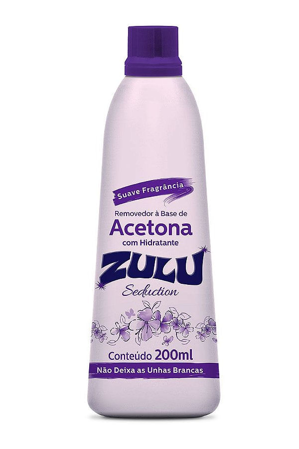 Encontraproduto.com.br - Removedor de Esmaltes Zulu Seduction à Base De Acetona 200ml