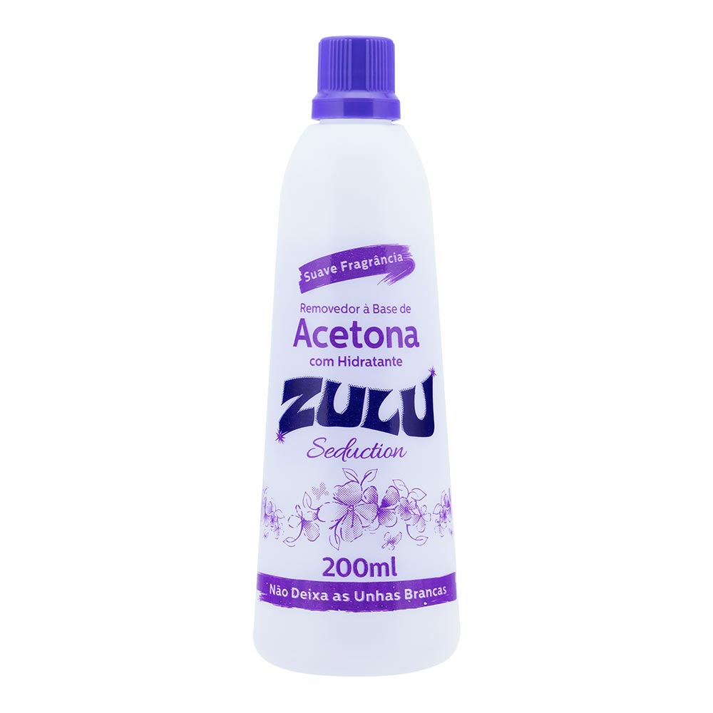 Encontraproduto.com.br - Removedor de Esmaltes Zulu Seduction à Base De Acetona 200ml