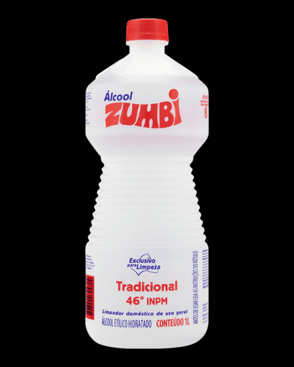 Encontraproduto.com.br - Álcool Zumbi 46º INPM Frasco com 1L