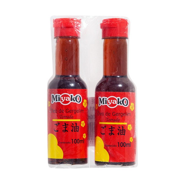Encontraproduto.com.br - Óleo de Gergelim Miyako Pack com 2 Unidades 100ml Cada