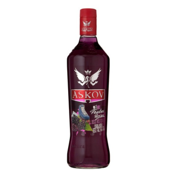 Encontraproduto.com.br - Vodka Askov Frutas Roxas 900Ml Cc