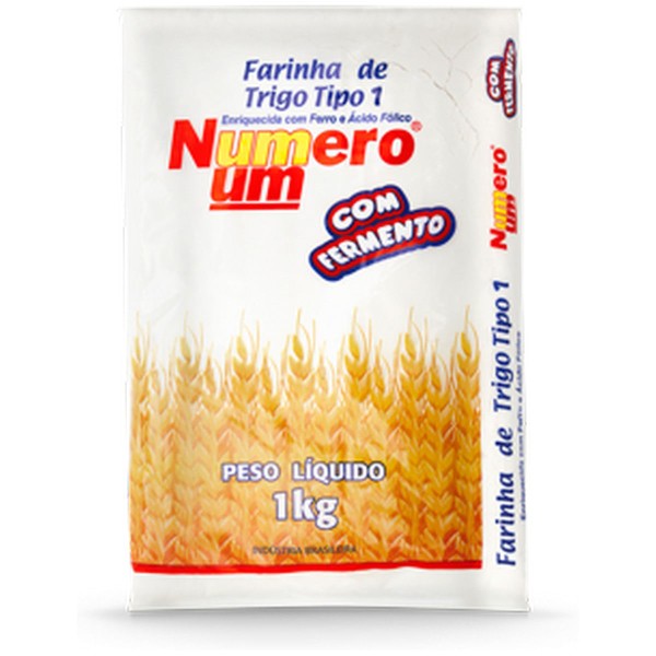 Encontraproduto.com.br - FARINHA TRIGO NÚMERO UM 1KG C/FERM