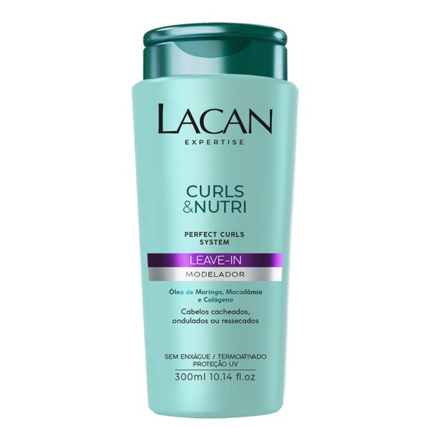 Encontraproduto.com.br - Leave-in Lacan Expertise Modelador Curls & Nutri 300ml