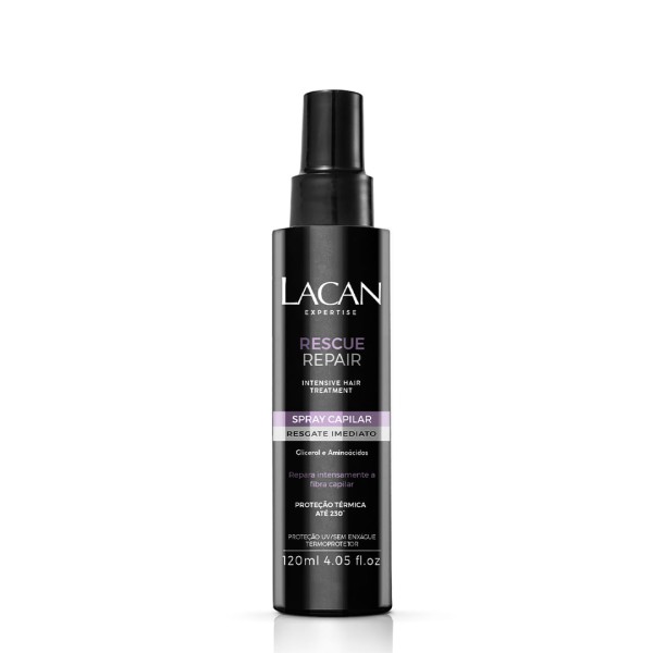 Encontraproduto.com.br - Spray Capilar Resgate Imediato Lacan 120ml