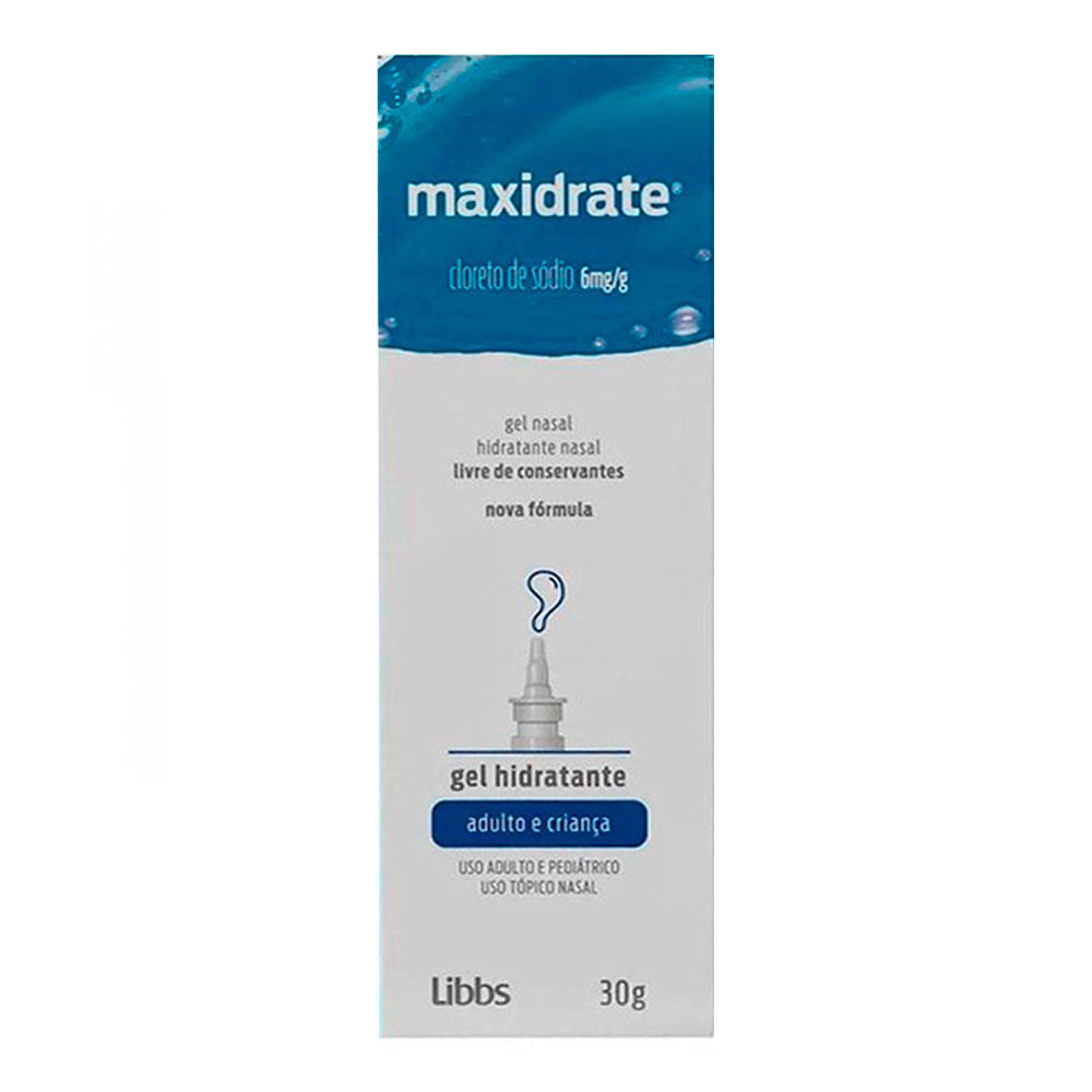 Hidratante Maxidrate 6,0mg/g 30g