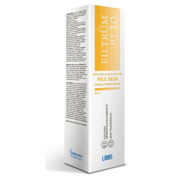 Encontraproduto.com.br - Protetor Solar Filtrum Hidratação Intensa FPS30 60g