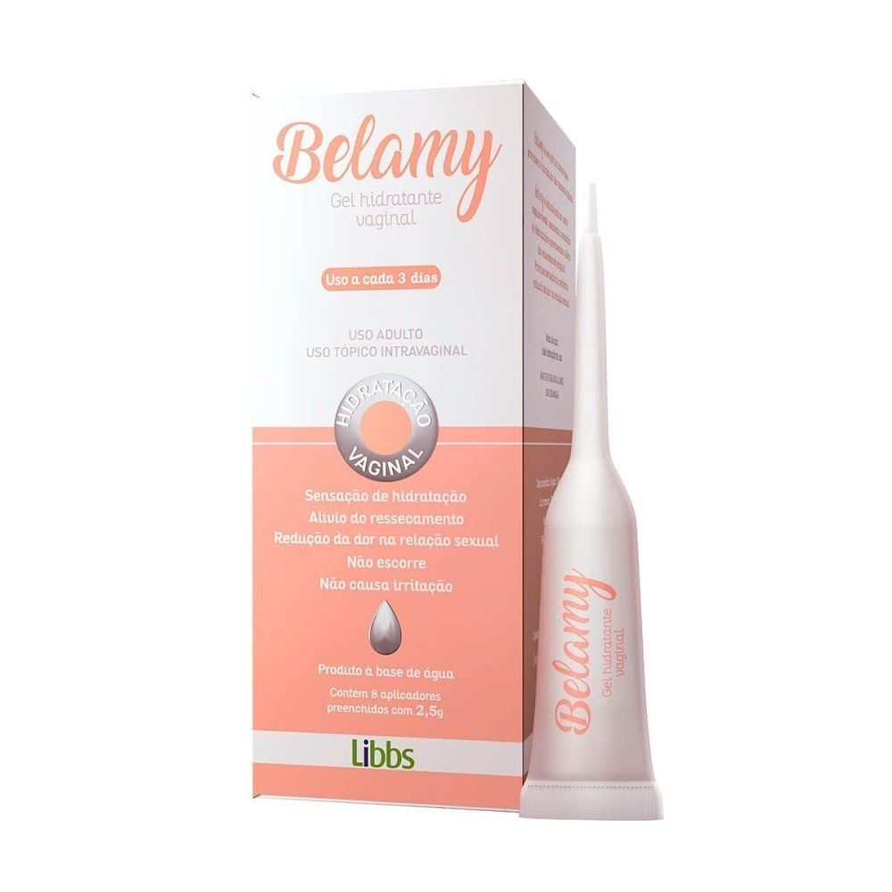 Encontraproduto.com.br - Belamy Libbs Gel Vaginal 2 5g com 8 Aplicação