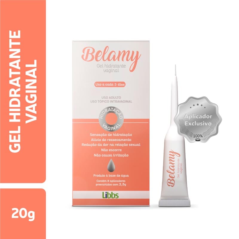 Encontraproduto.com.br - Belamy Libbs Gel Vaginal 2 5g com 8 Aplicação