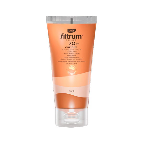 Encontraproduto.com.br - Protetor Solar Filtrum Color 50gr Fps70 5.0