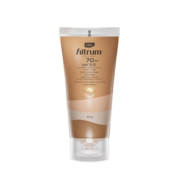 Encontraproduto.com.br - Protetor Solar Filtrum Color 50gr Fps70 5.0