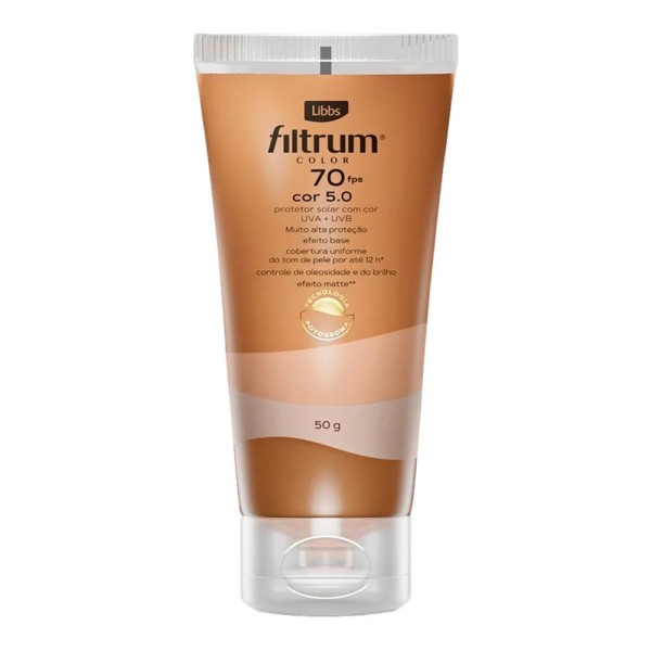 Encontraproduto.com.br - Protetor Solar Filtrum Color 50gr Fps70 5.0