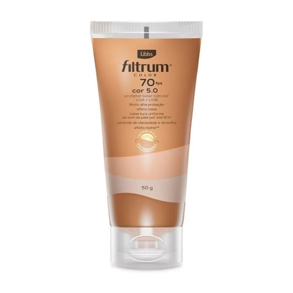 Encontraproduto.com.br - Protetor Solar Filtrum Color 50gr Fps70 5.0