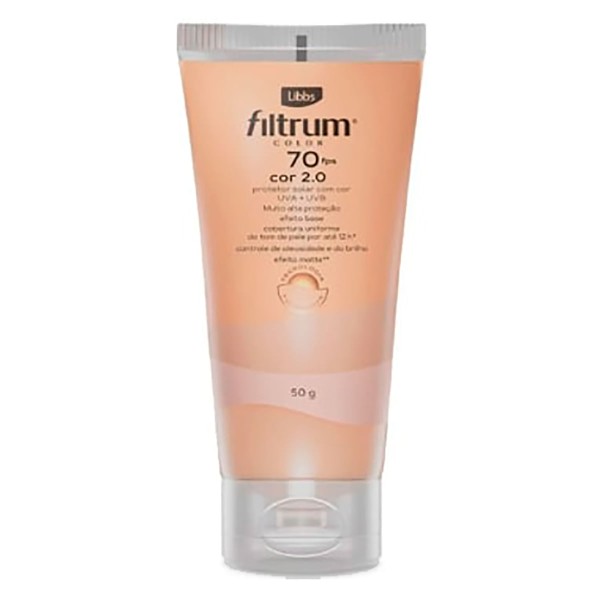 Encontraproduto.com.br - Protetor Solar Filtrum Color 50gr Fps70 2.0