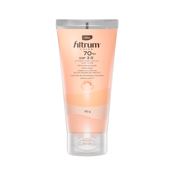 Encontraproduto.com.br - Protetor Solar Filtrum Color 50gr Fps70 2.0