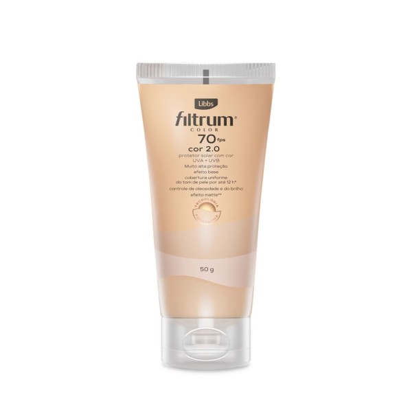 Encontraproduto.com.br - Protetor Solar Filtrum Color 50gr Fps70 2.0