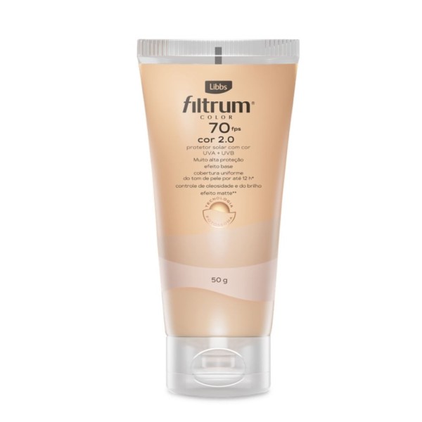 Encontraproduto.com.br - Protetor Solar Filtrum Color 50gr Fps70 2.0