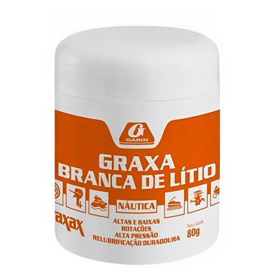 Graxa Branca Litio 080G Pote